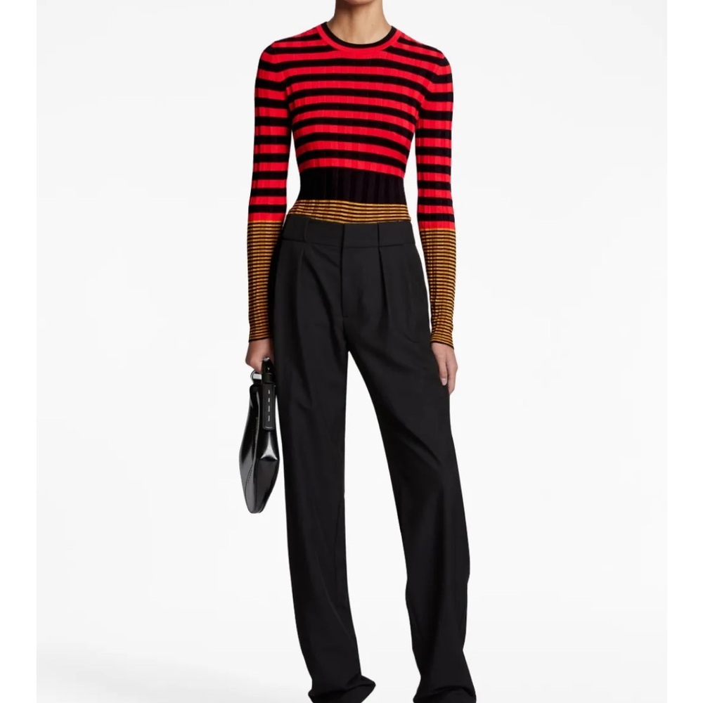 Proenza Schouler Striped Knit Top